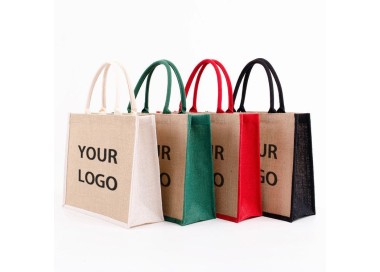 Canvas Women's Jute Beach Bag