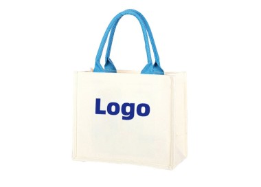 Factory Custom Eco-Friendly Jute Tote Shopping Bag
