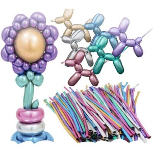 Chrome  Twisting Balloons