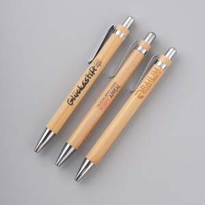 Promotional Personalized Customized Bamboo Ball Pen