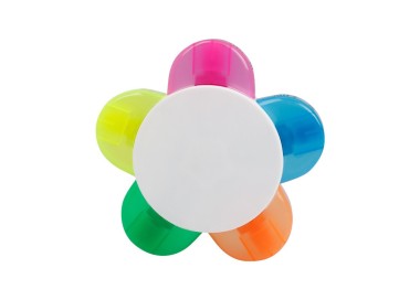 Cute Flower Shape Stationery Art Highlighter