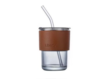 New 450ml Portable Leather Water Bottle