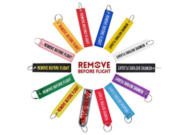 Customizable Embroidery Logo Remove Before Motorcycle Keychain