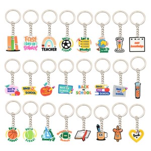 Promotional Custom logo PVC Keychain