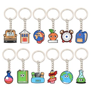 Promotional Custom logo PVC Keychain